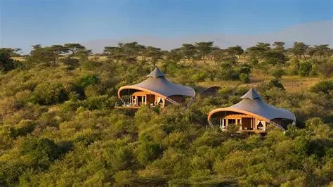 Luxury room interior with panoramic views