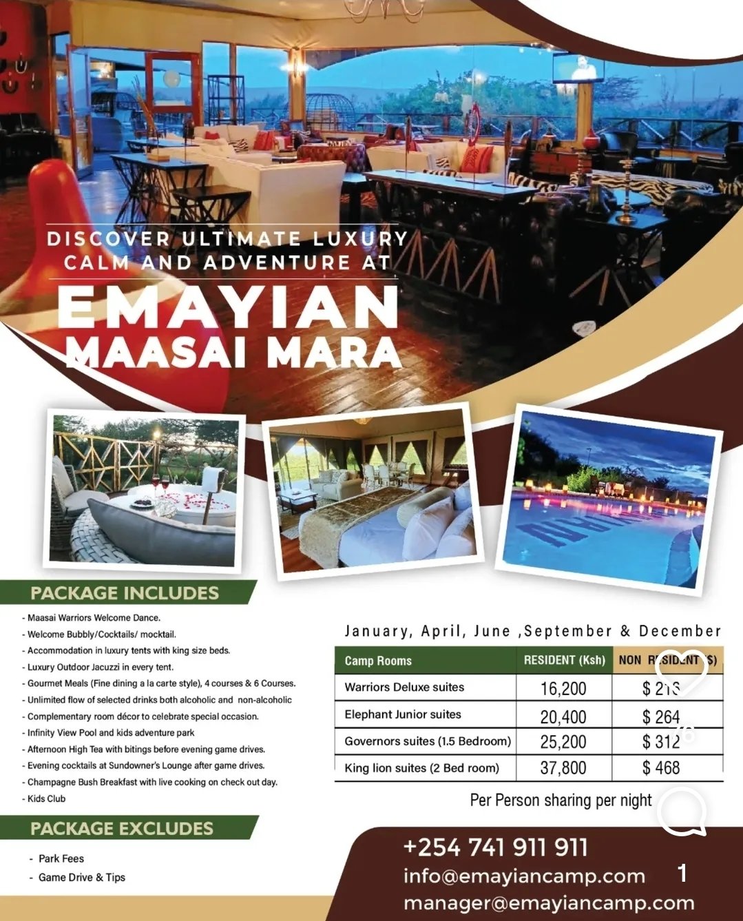 Lodges flyer