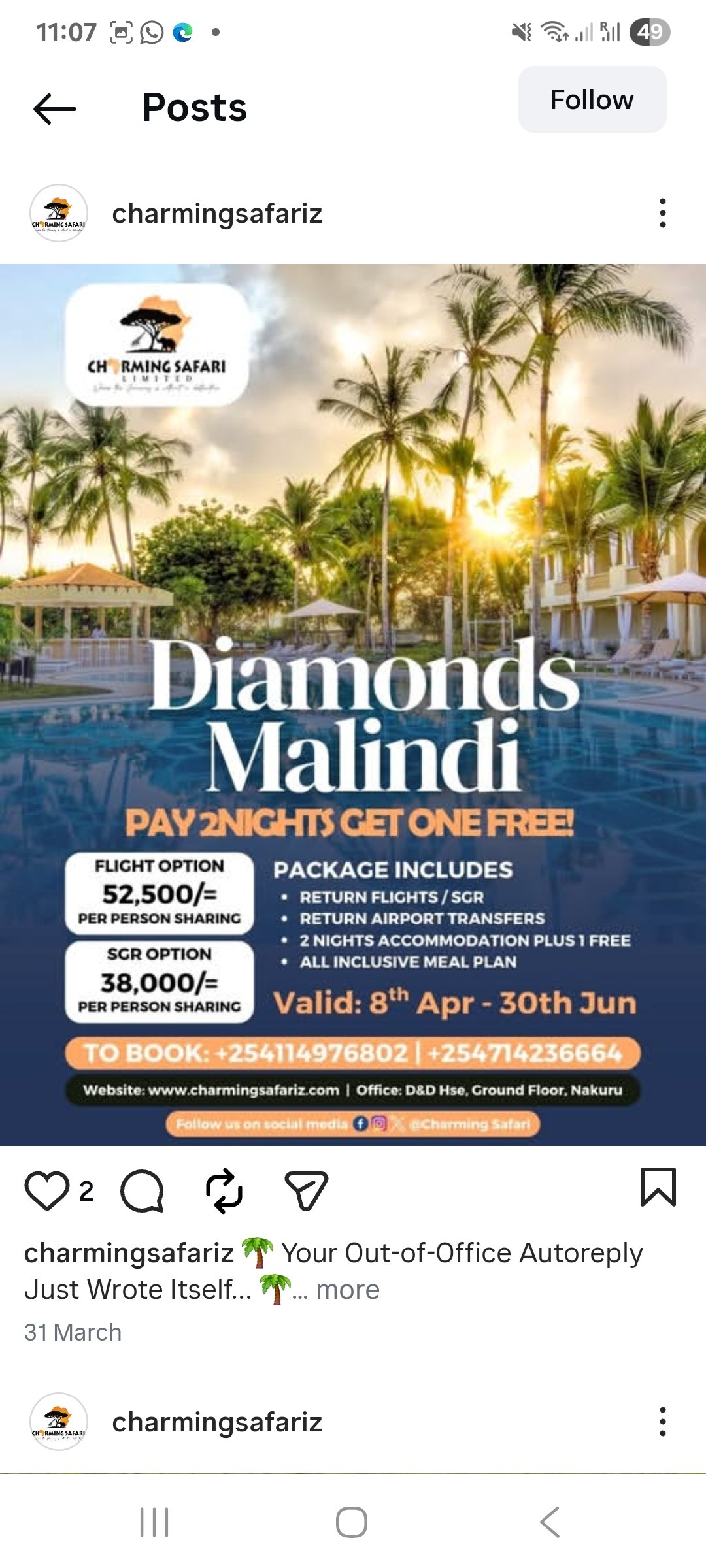 Malindi flyer