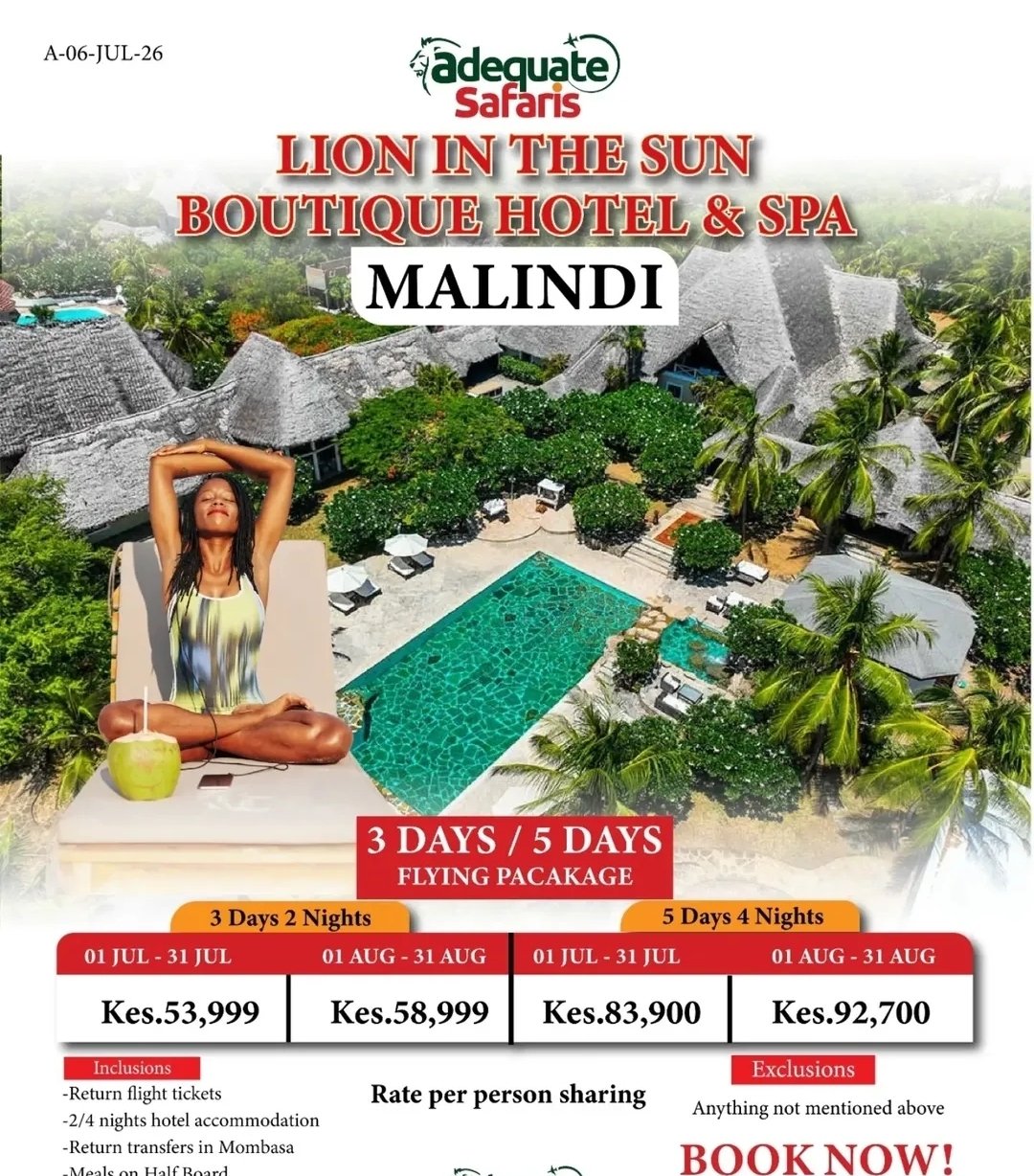 Malindi flyer