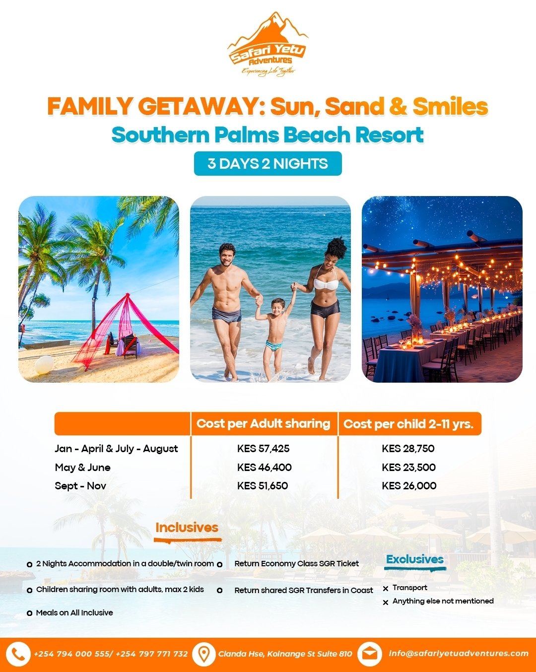 Seasonal holiday flyer