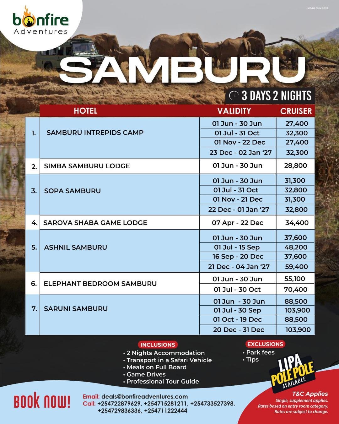 Samburu flyer