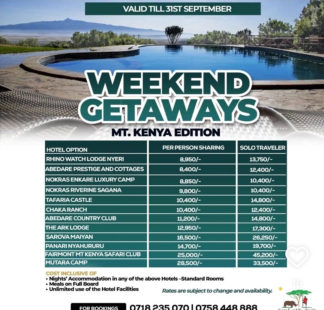 Mt Kenya flyer