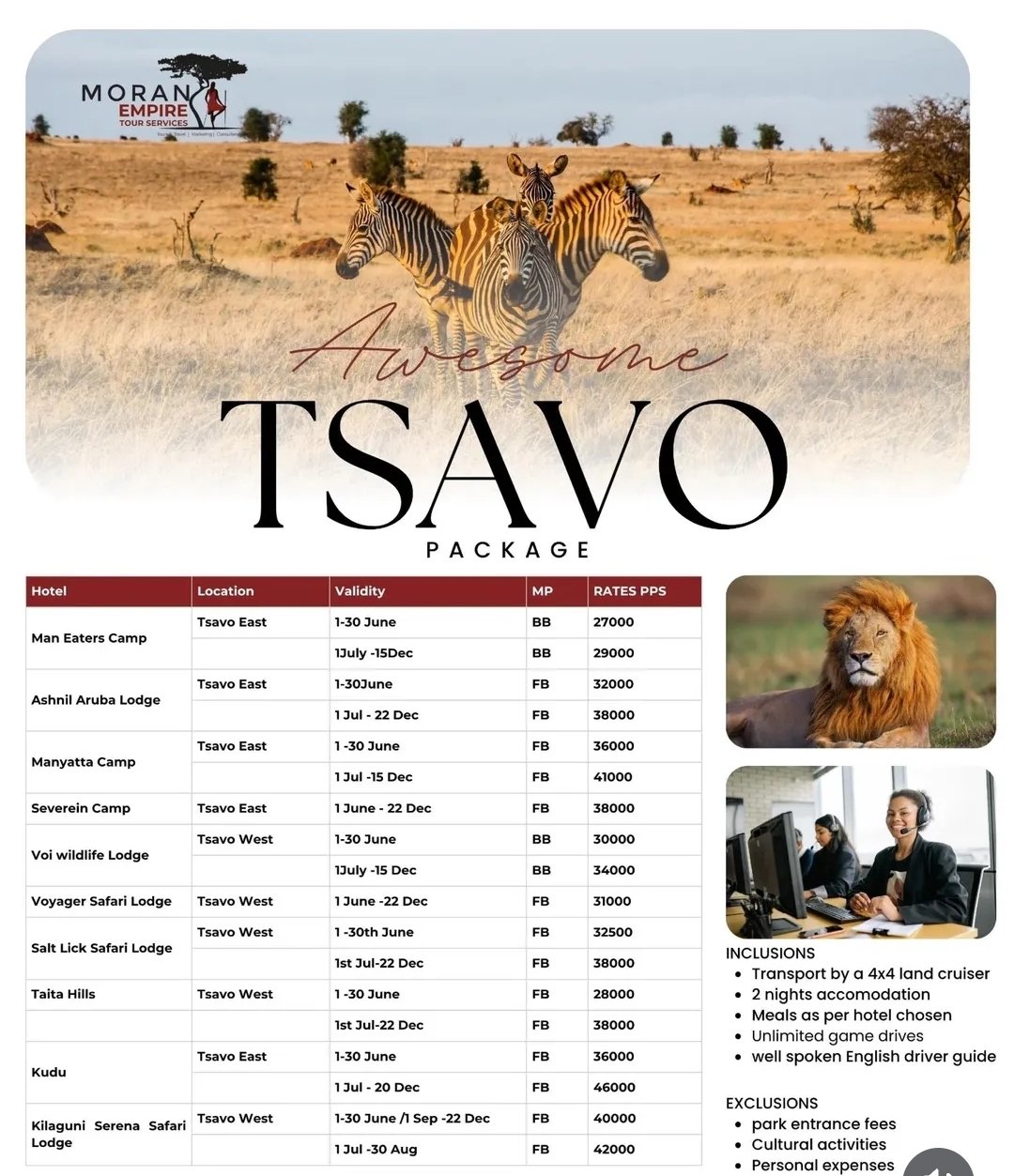 Tsavo flyer