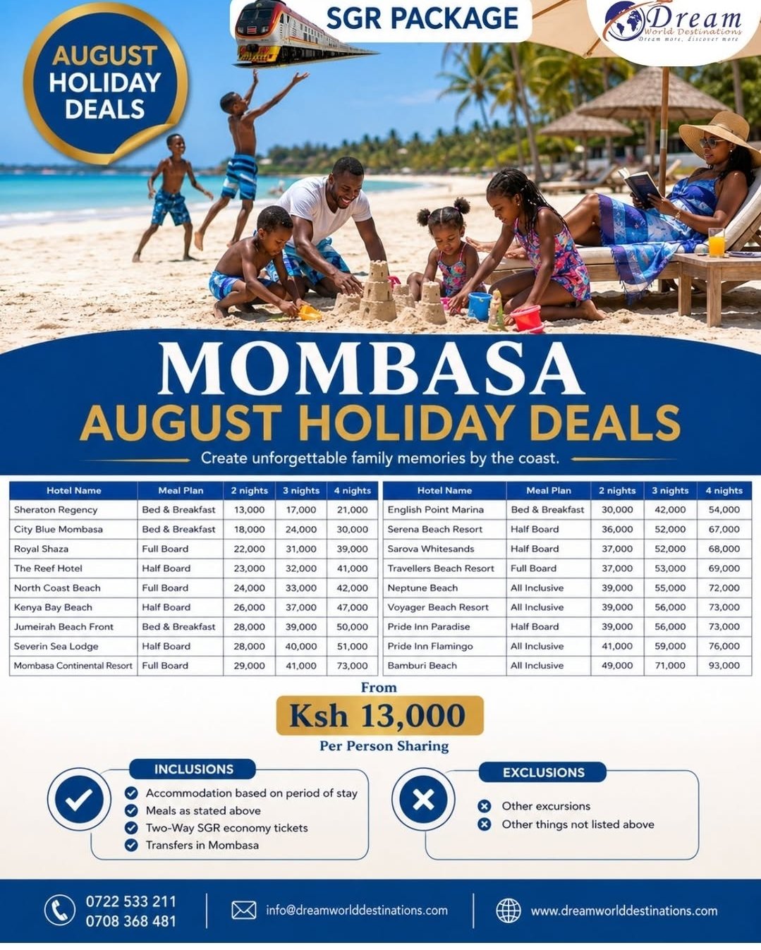 Masaai Mara flyer