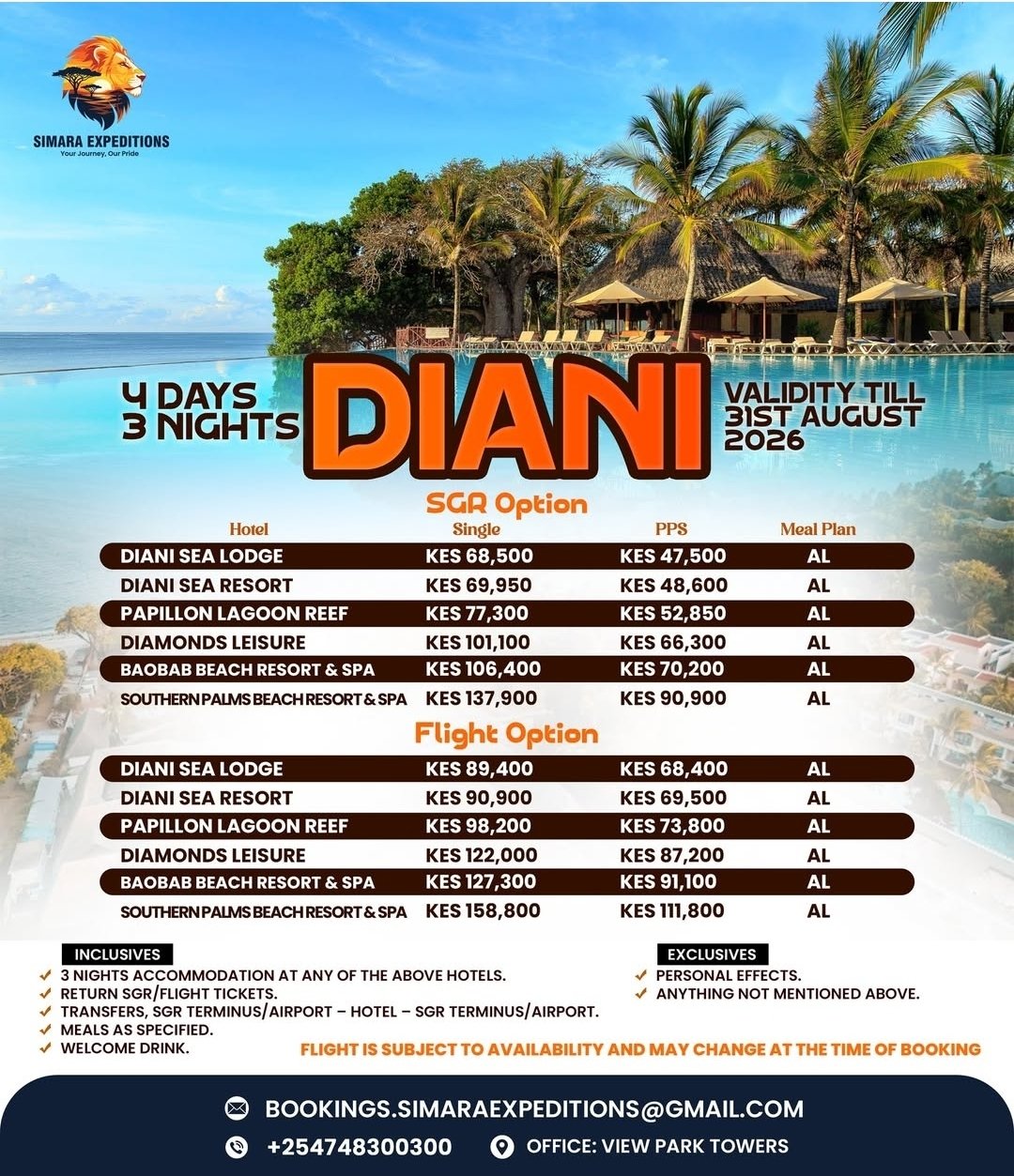 Diani flyer