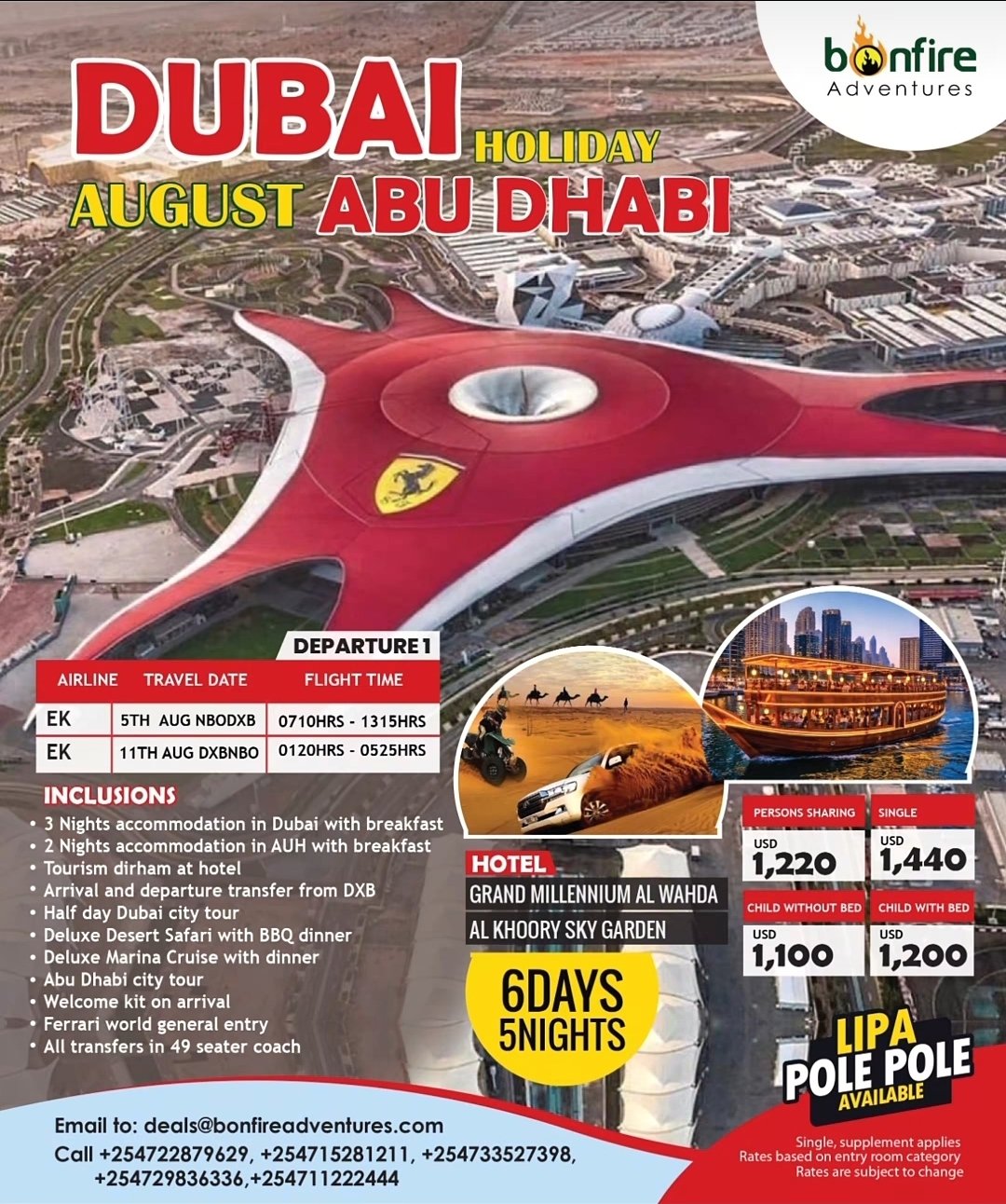 Seasonal holiday flyer