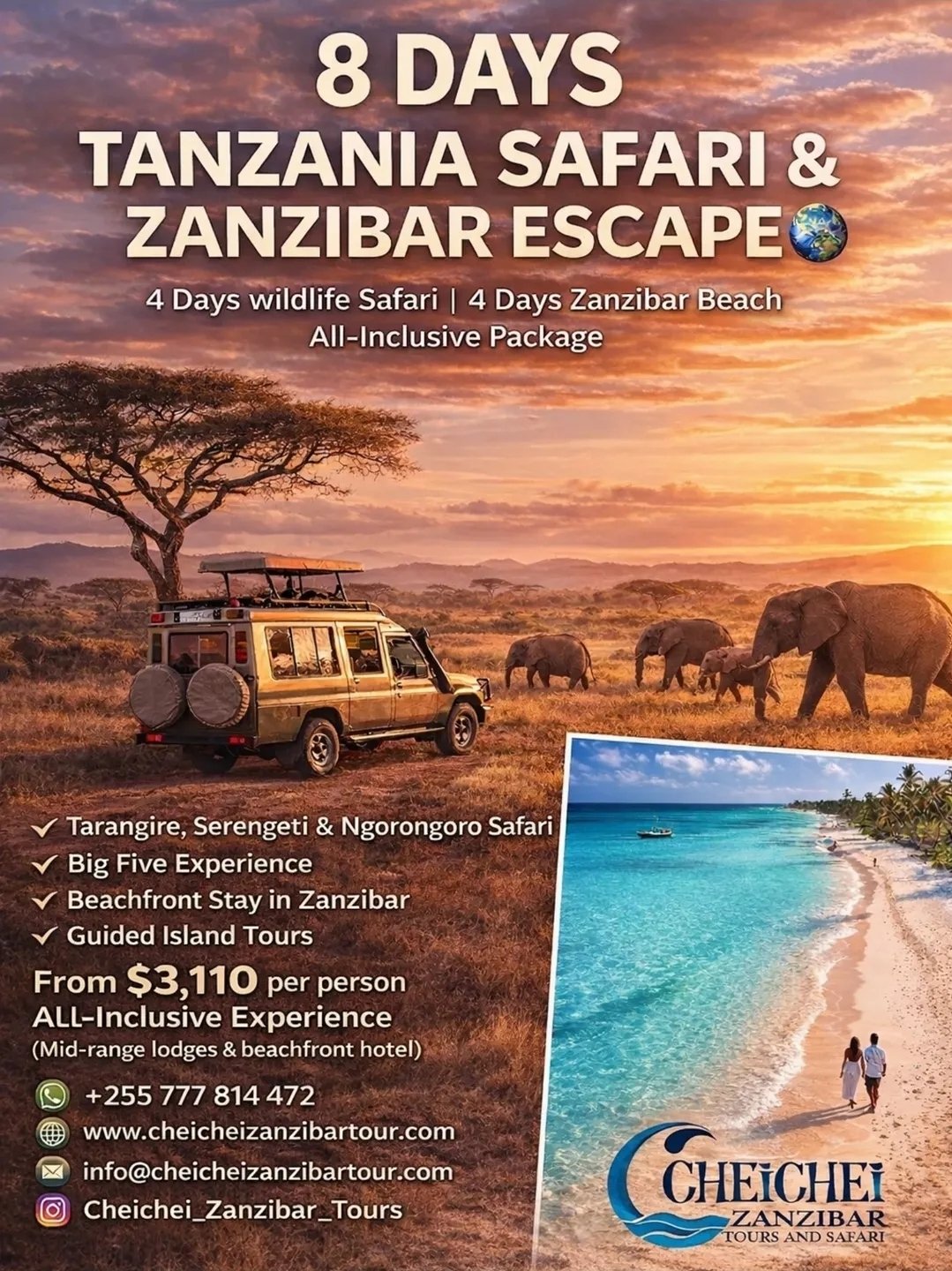 Chichester travel flyer