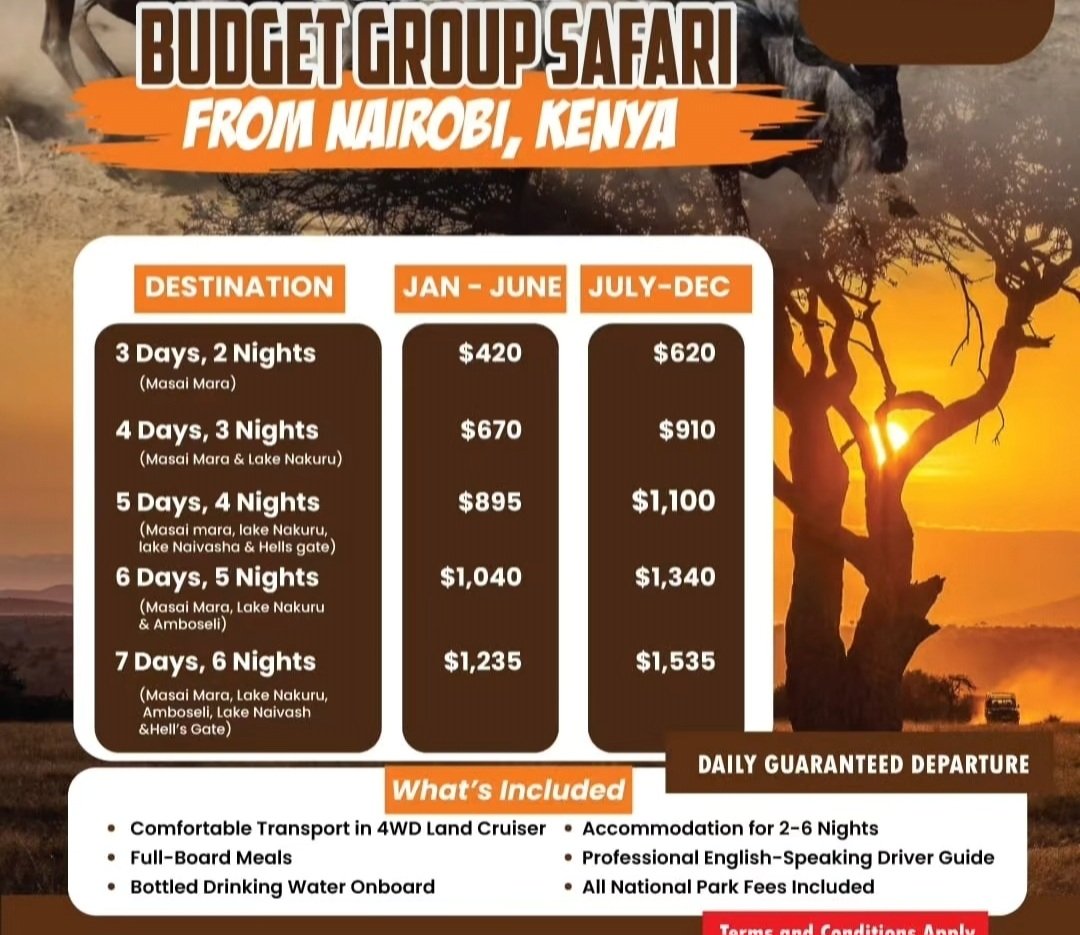 3 Days 2 Nights group flyer
