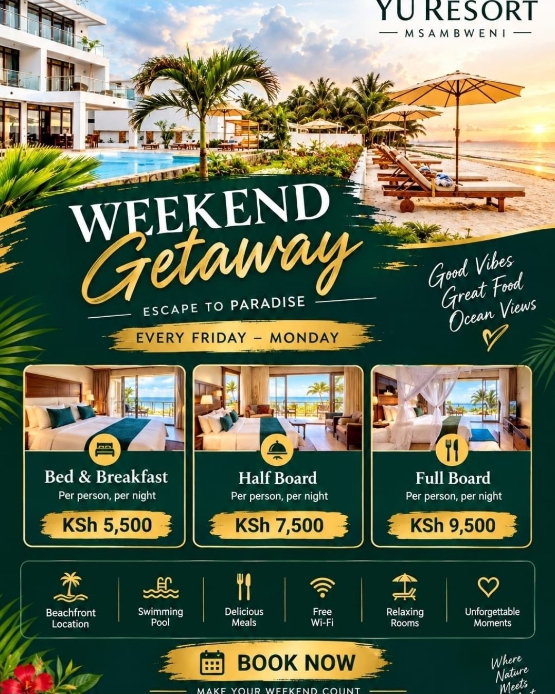 Yup Resort flyer
